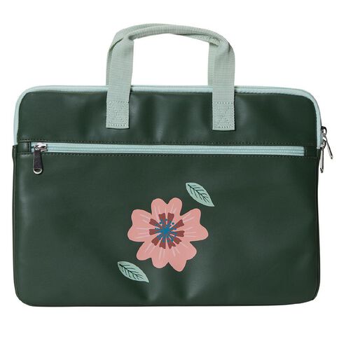 Poppy Notebook Bag 14 inch Leaf