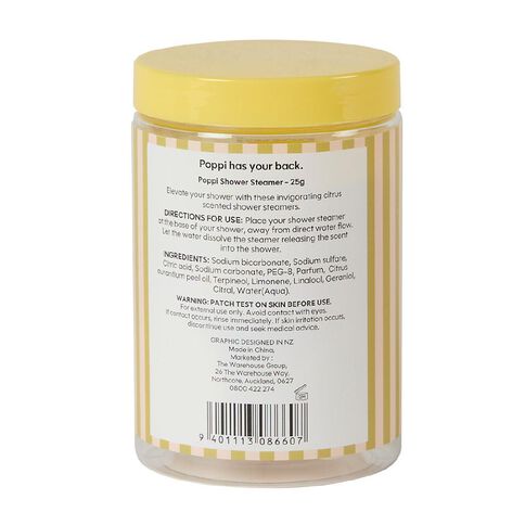 Poppi Shower Steamer 10pk