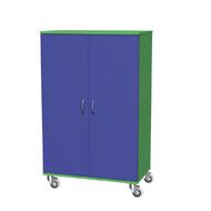 Zealand Cupboard Mobile Green/Blue 800mm x 450mm x 1200mm