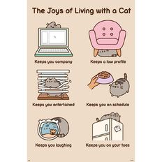 Poster #20 Pusheen Joys Of Living With A Cat