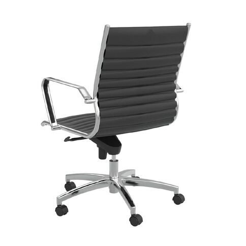 Knight Metro Midback Chair PU Black