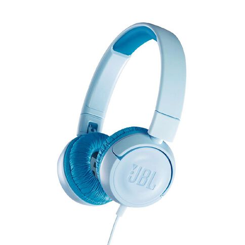 JBL JR300 Wired Headphones Blue Mid