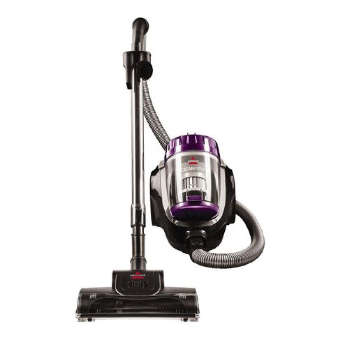 Bissell CleanView Canister Multi-Cyclonic Turbo Vacuum Purple/Black