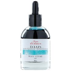 Jacques Herbin Eclats Watercolour Ink 515 50ml Ice Blue Blue