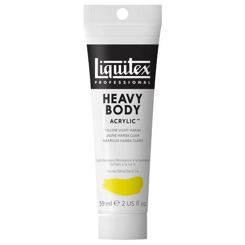 Liquitex Heavy Body Acrylic 59ml Light Hansa Yellow