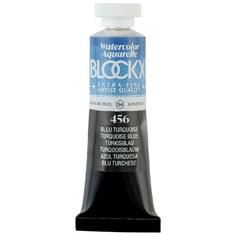 BLOCKX Watercolour Tube 15ml S4 456 Turquoise Blue