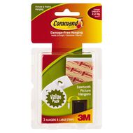 Command Sawtooth Picture Hanging Hooks Value Pack