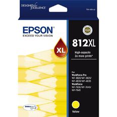 Epson Ink 812XL Yellow (1100 Pages)