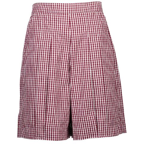 Schooltex Gingham Culottes