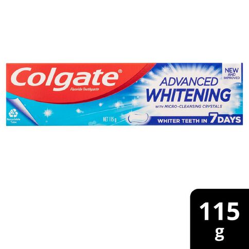 Colgate Advanced Whitening Toothpaste 115g