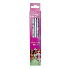 Disney Princess Pencils 5 Pack
