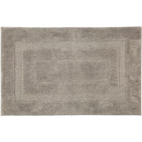 Living & Co Bath Mat Vienna Tufted Microfibre 50cm x 80cm