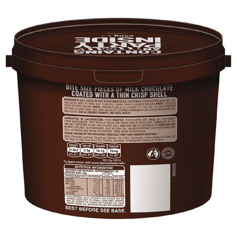 M&M's Milk Chocolate Bucket - 640g