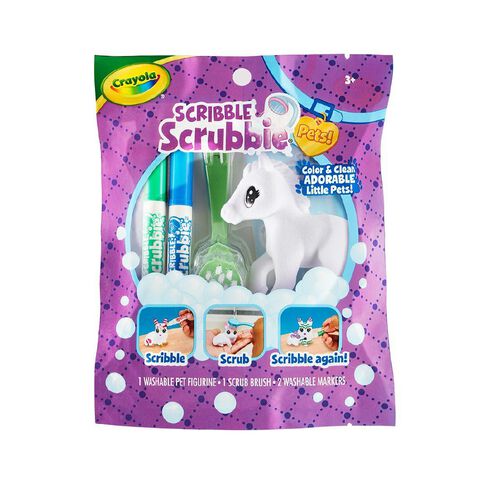 Crayola Scribble Scrubbie Pets Assorted