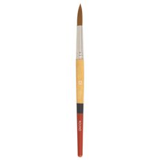 Princeton Snap Brush Short Handle Taklon Round 12 White