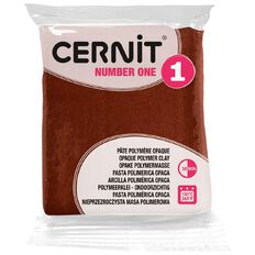Cernit Polymer Clay No1 56g Brown Brown