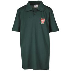 Schooltex Rangitikei College Short Sleeve Polo with Embroidery