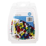 WS Push Pins 200 Pack Assorted