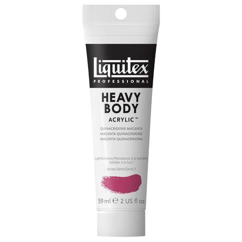 Liquitex Heavy Body Acrylic 59ml Quin Magenta