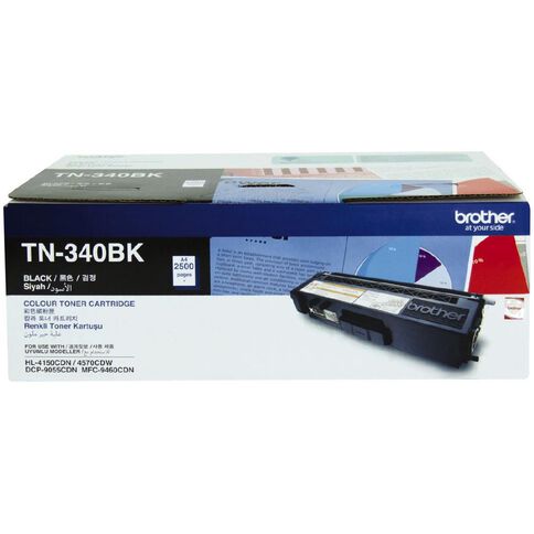 Brother Toner TN340 Black (2500 Pages)
