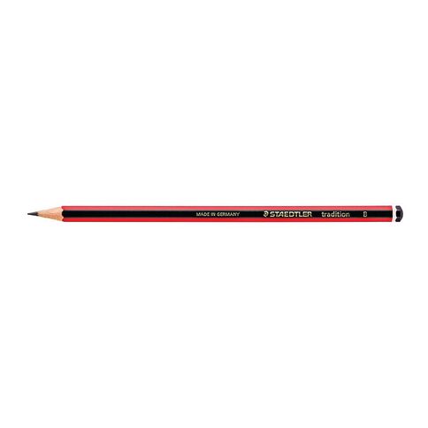 Staedtler Tradition 110 Graphite Pencil B Black 12 Pack