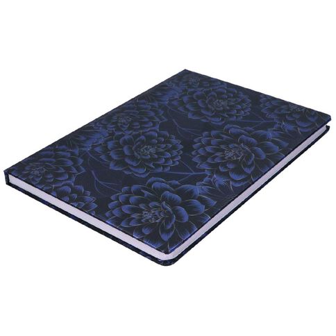 Uniti Stationery Bloom Blue A5 Notebook