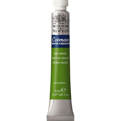 Winsor & Newton Cotman Watercolour Paint 8ml Sap Green