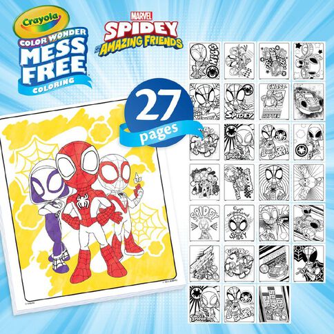 Crayola Mess Free Spidey & Friends Activity Kit