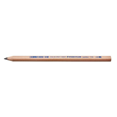 Staedtler Jumbo 119N Triangular Graphite HB Pencil 12 Pack