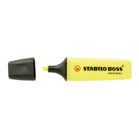 Stabilo Boss Highlighter Yellow Mid