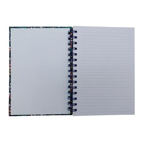 Uniti Boho Spiral Notebook Blue A5