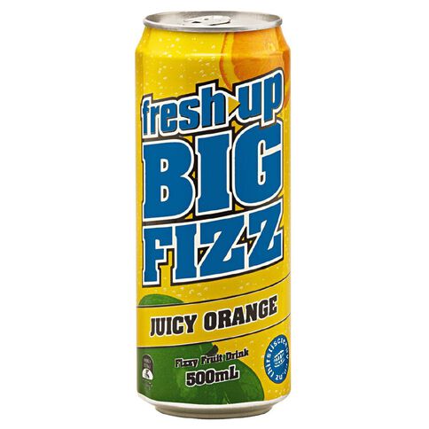 Fresh Up Big Fizz Juicy Orange Can 500ml