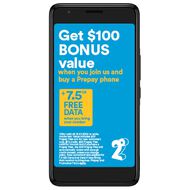 Alcatel A11 4G Bundle with 2 Degrees SIM Grey Dark