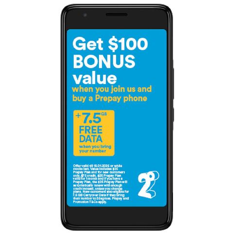 Alcatel A11 4G Bundle with 2 Degrees SIM Grey Dark