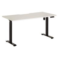 Jasper J Emerge Elec Height Adj Single Motor 2 Stage Scallop 1800 BlkWht