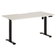 Jasper J Emerge Elec Height Adj Single Motor 2 Stage Scallop 1800 BlkWht