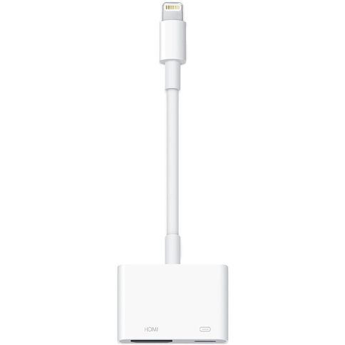Apple Lightning To Digital AV Adapter White