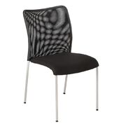 Run Mesh Back Meeting Chair Black