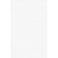 WS Topless Pad 7mm 50 Sheets 127mm x 201mm White
