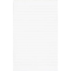 WS Topless Pad 7mm 50 Sheets 127mm x 201mm White
