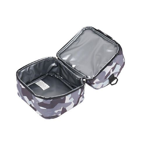 Living & Co Double Decker Lunch Bag Camo Grey