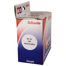Quik Stik Labels Dots Mc32 350 Pack