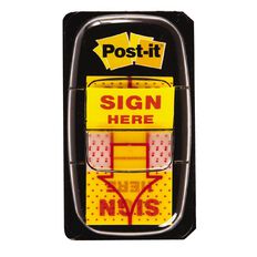 Post-It Flags 680-Sh2 Sign Here 25.4mm x 43.2mm