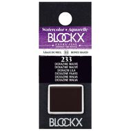 BLOCKX Watercolour Half Pan S3 233 Dioxazine Mauve