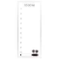 WS Magnetic Dry Erase To Do Board 152mm x 355mm