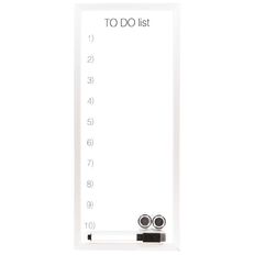 WS Magnetic Dry Erase To Do Board 152mm x 355mm