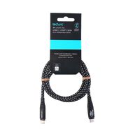 Tech.Inc 240W USB-C Cable 1m Black