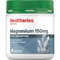 Healtheries Magnesium 150mg 200s