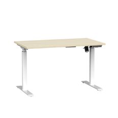 Knights Agile Boost Electric Single Sided Desk Frame White Top