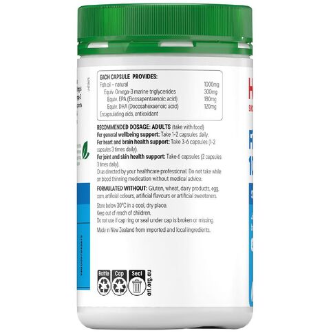 Healtheries Omega 3 Fish Oil 1000mg 360 Capsules